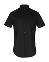 Armani Jeans Shirts In Black