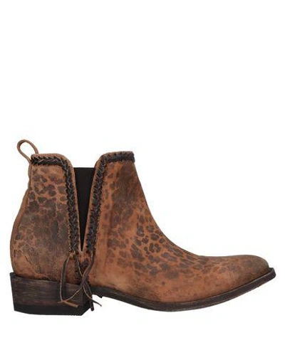 Mexicana Ankle Boot In Brown