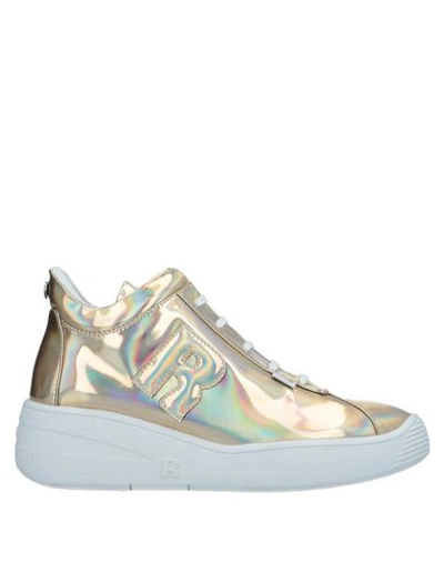 Ruco Line Sneakers In Gold