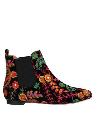 Bams Ankle Boot In Black