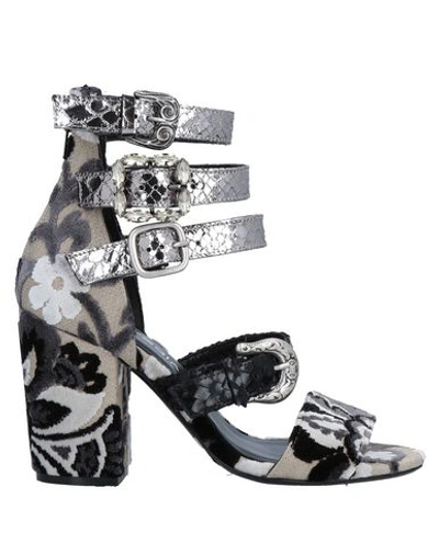 Strategia Sandals In Grey