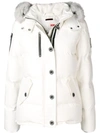 Moose Knuckles Hooded Padded Jacket - White