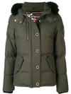 Moose Knuckles Hooded Padded Jacket - Green