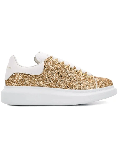 Mcqueen clearance sneakers gold