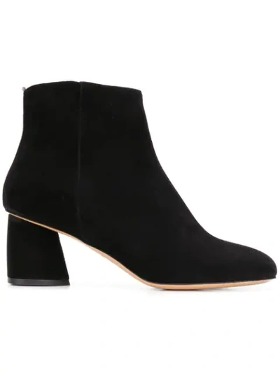 Parallele Parallèle Block Heel Ankle Boots - 黑色 In Black