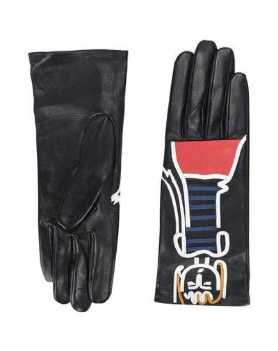 Agnelle Gloves In Black