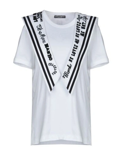 Dolce & Gabbana T恤 In White