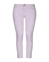 Armani Jeans Cropped Pants & Culottes In Lilac
