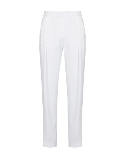 Emporio Armani Casual Pants In White