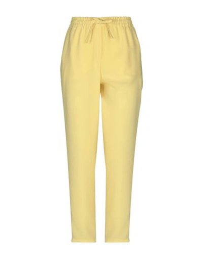 Boutique Moschino Pants In Yellow