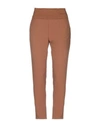 Manila Grace Casual Pants In Brown
