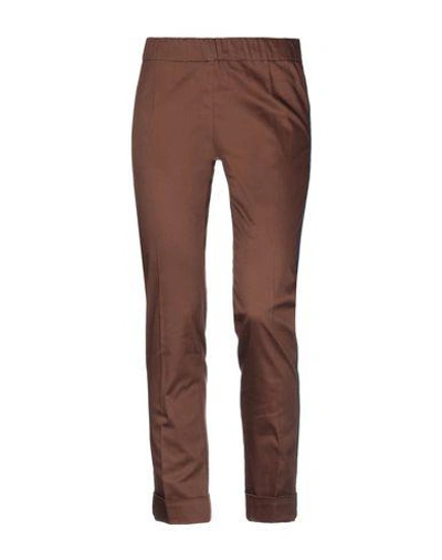 P.a.r.o.s.h Casual Pants In Cocoa