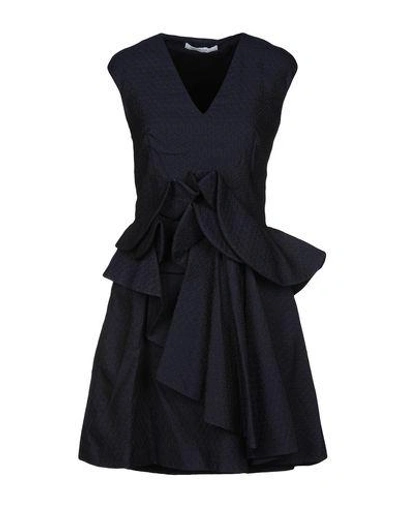 Viktor & Rolf Short Dress In Dark Blue