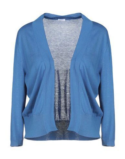 Malo Cardigans In Pastel Blue