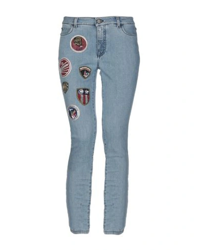 Mr & Mrs Italy Denim Pants In Blue