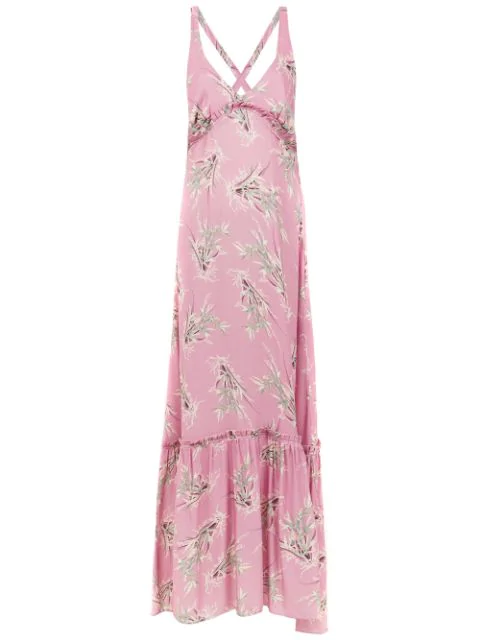Clube Bossa Halterneck Demuze Dress In Pink | ModeSens