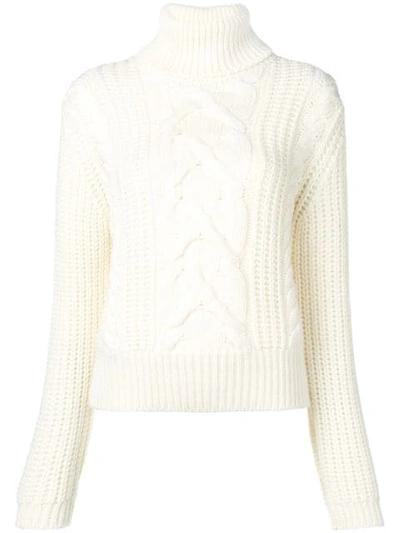 Jacob Cohen Patterned Loose Jumper In White