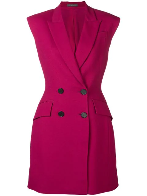 alexander mcqueen blazer dress