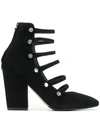 The Seller Multiple Straps Sandals - Black