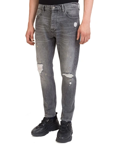 The Kooples Bootcut Jeans In Black Washed