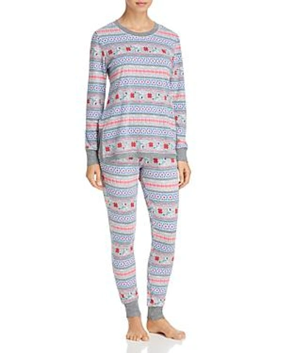 Jane & Bleecker New York Long Pj Set - 100% Exclusive In Gray