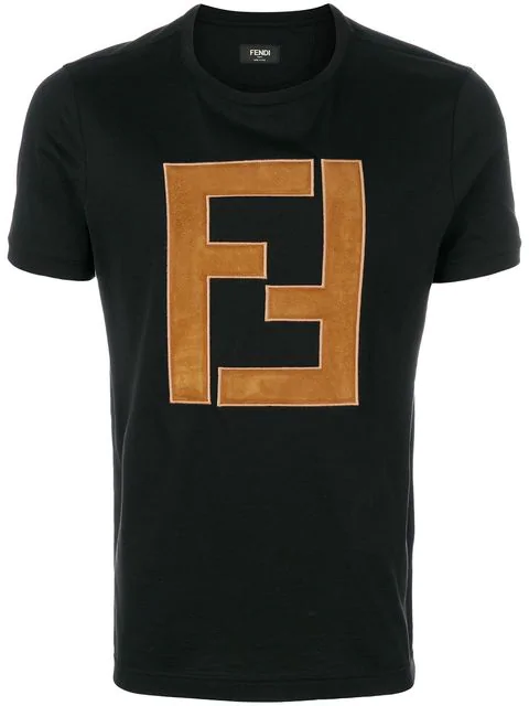 fendi black jersey t shirt