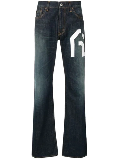 Junya Watanabe Levi's X  Comme Des Garçons Man Straight Cut Jeans In Blue