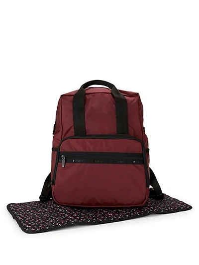 Lesportsac Madison Diaper Bag In Crimson