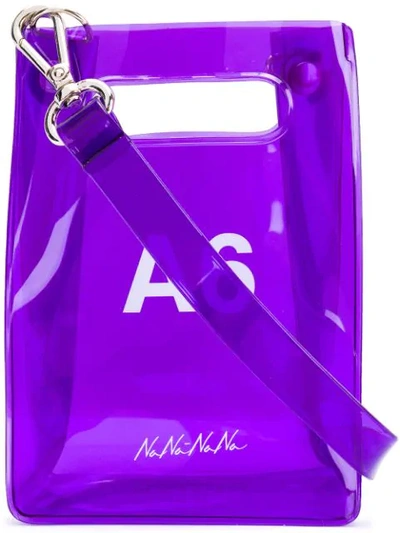 Nana-nana A6 Shoulder Bag In Purple