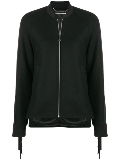 Barbara Bui Fringe Embellished Jacket In Black