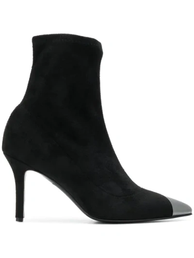 The Seller Pointed Ankle Boots - Black