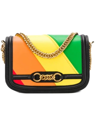 Burberry 'rainbow Link' Schultertasche - Schwarz In Black