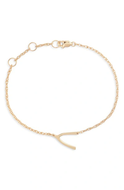 Jennifer Zeuner Lily Bracelet In Gold Vermeil