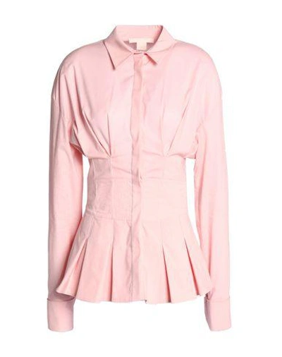 Antonio Berardi Solid Color Shirts & Blouses In Pink