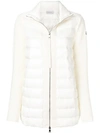 Moncler Padded Loose Coat - White