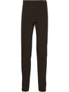 Prada Stretch Technical Fabric Trousers - Black