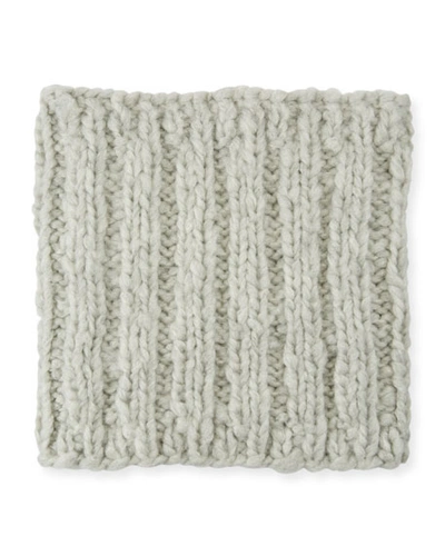 Eugenia Kim Brooke Cashmere Cable-knit Snood In Light Gray