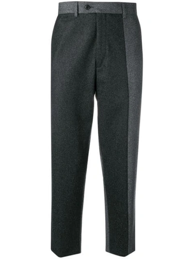 Sartorial Monk Slim-fit Tailored Trousers - Grey