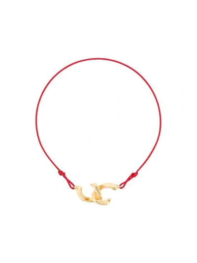 Annelise Michelson Dechainee Cord Bracelet In Gold