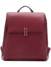 Valextra Iside Backpack In Red
