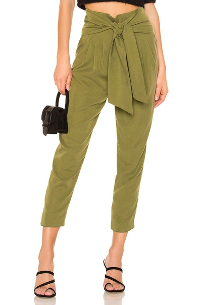 House Of Harlow 1960 X Revolve Leland Pant In Olive.