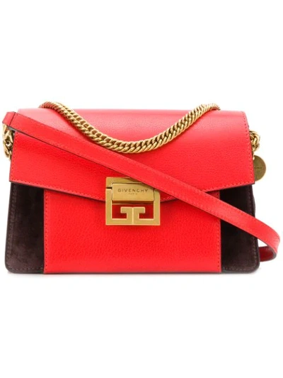 Givenchy Small Gv3 Shoulder Bag In Red