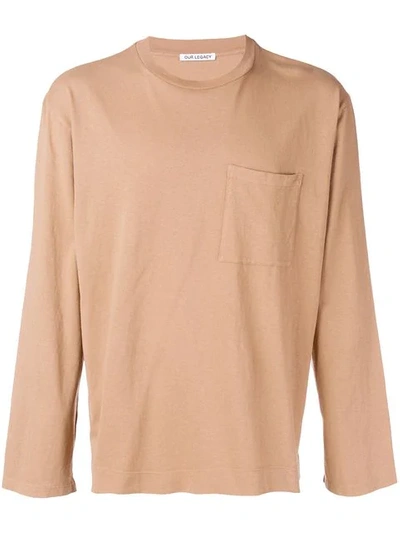 Our Legacy Round Neck Sweater In Neutrals