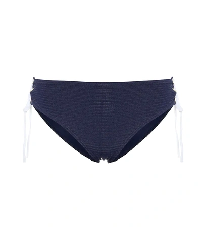 Heidi Klein Carlisle Bay Bikini Bottoms In Blue