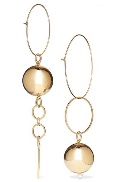 Mounser Solar Gold-plated Faux Pearl Earrings