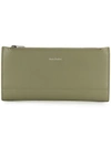 Acne Studios Continental Fold Wallet In Green