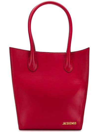 Jacquemus 183ba0418353460 Red Leather/fur/exotic Skins->leather