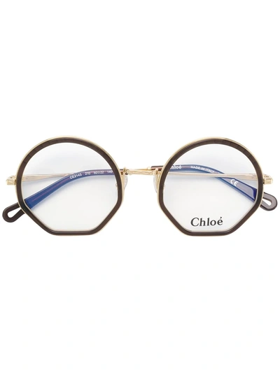 Chloé Tilda Glasses In Brown