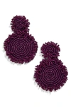 Baublebar Rianne Beaded Drop Earrings In Purple