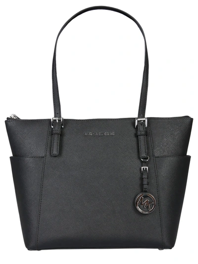 Michael Michael Kors Jet Set Item Tote Bag In Nero